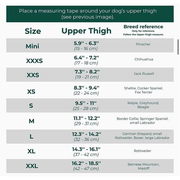 NWT Ortocanis Dog Knee Brace Patella Dislocation Osteoarthritis XXL Left Leg - Picture 2 of 8